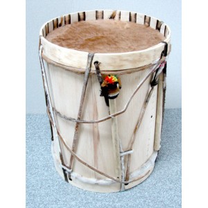 Bombo with Mallet and Drumstick - 14"