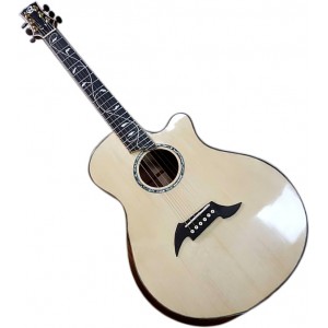 Professional Guitar made of Solid Wood 