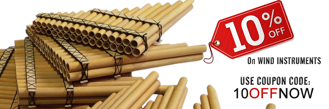 10% Discount on Wind Instruments