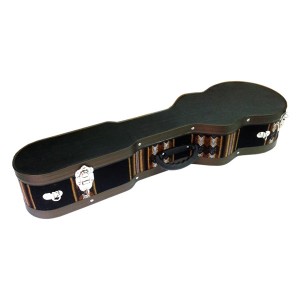 Charango Hard Case with Aluminum Border and Black Awayo