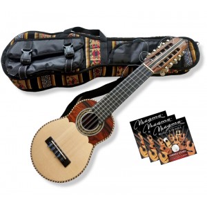 Professional Charango with Piezo Pickup + Soft Case+ 3 Set of Strings