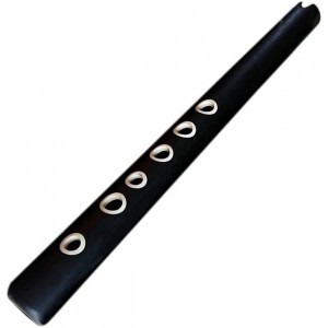 Professional Ebony Quena/Quenilla with Bone Fingerholes