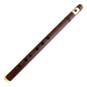 Professional Rosewood Traverse Flute - Bone Mouthpiece