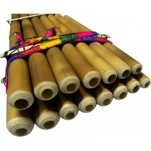 Professional Toyo Zampoña 7-8  - Jacha Siku - Extra Thick Bamboo